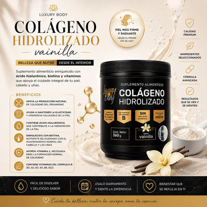 Colágeno Hidrolizado Vainilla Luxury Body